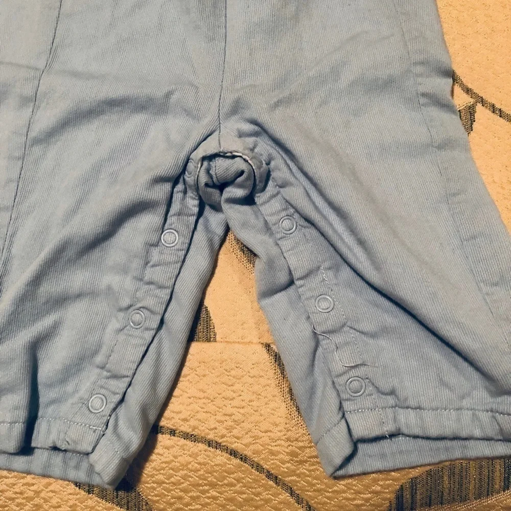 Janie and Jack Light Blue Overalls